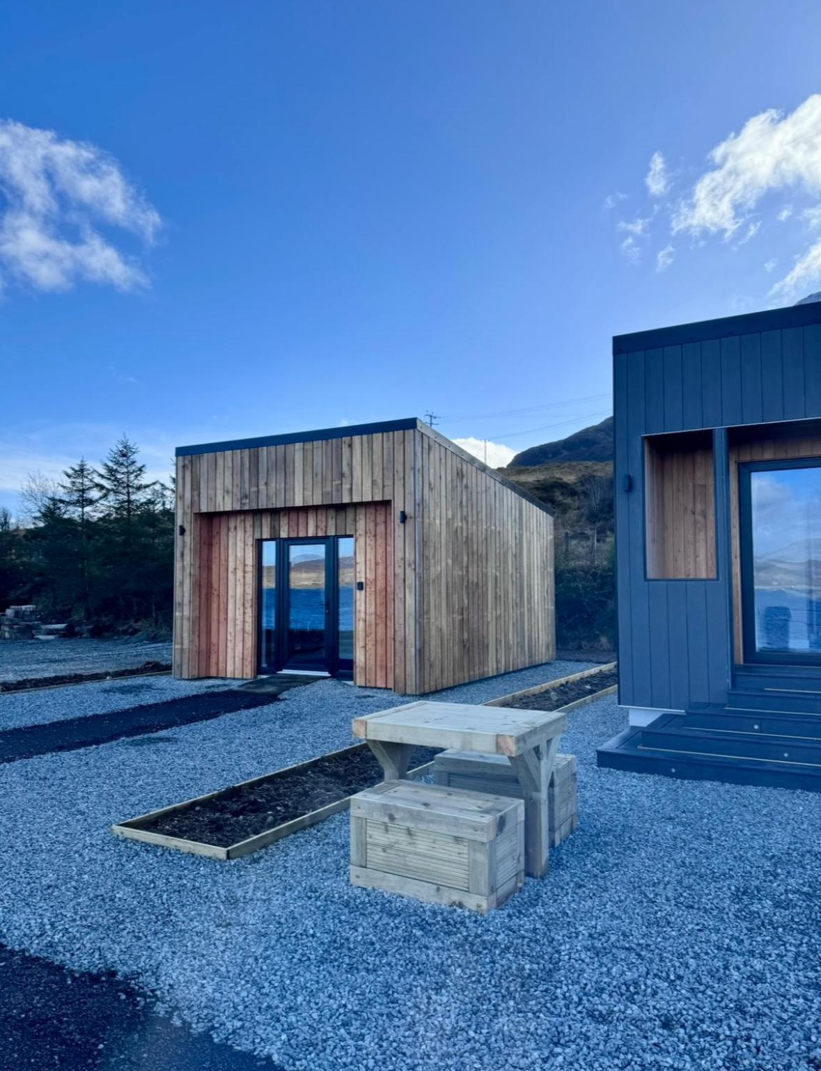 Angusfield Cabins Sconser Exterior foto